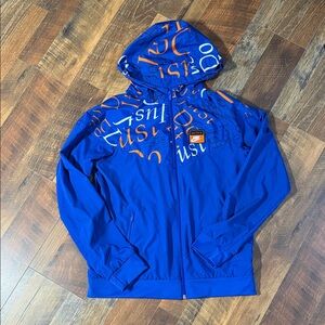 Nike Boys Sportswear Windrunner JDI Jacket XL (18/20) - Blue/Orange